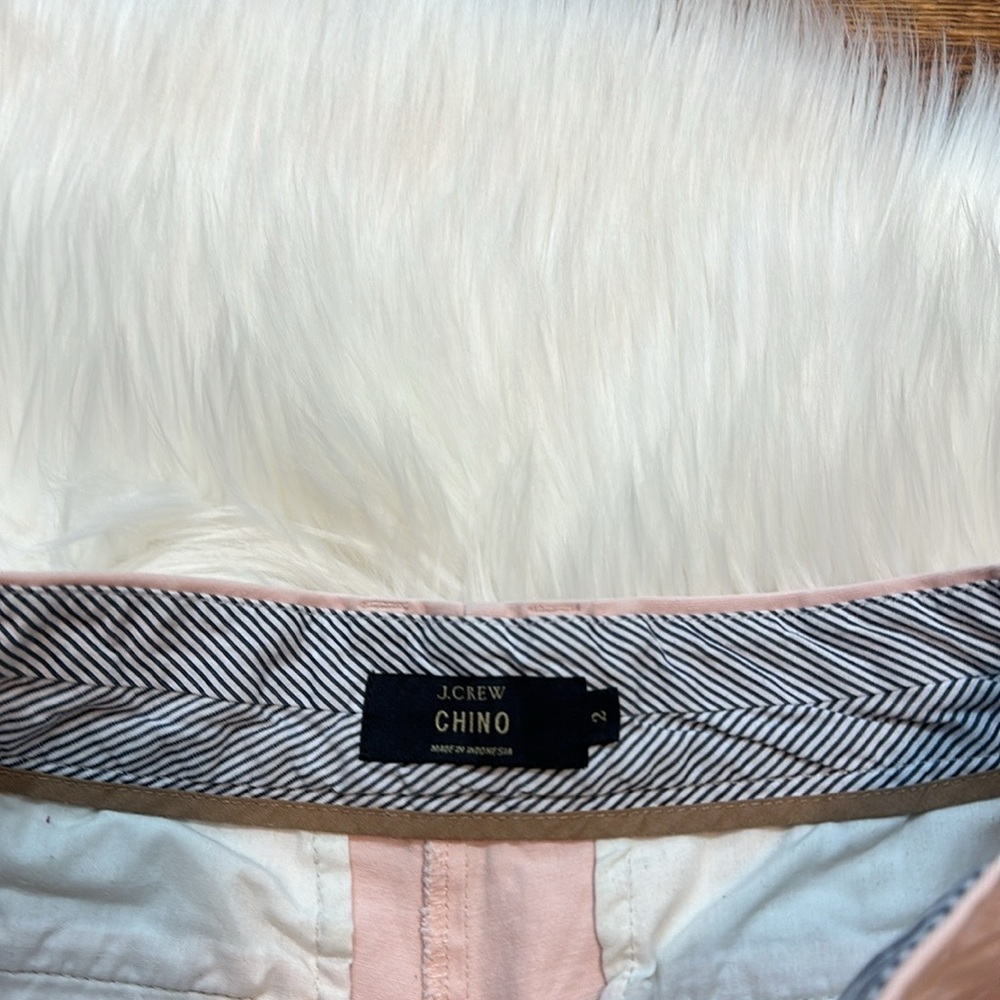 J. Crew Pale Pink Chino Shorts - Picture 3 of 4